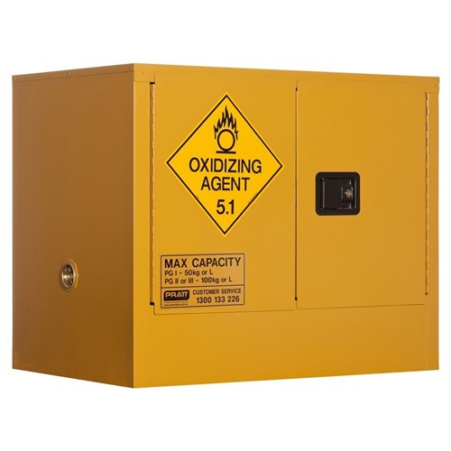 Oxidizing Agent Storage Cabinet 100L 2 Door, 1 Shelf