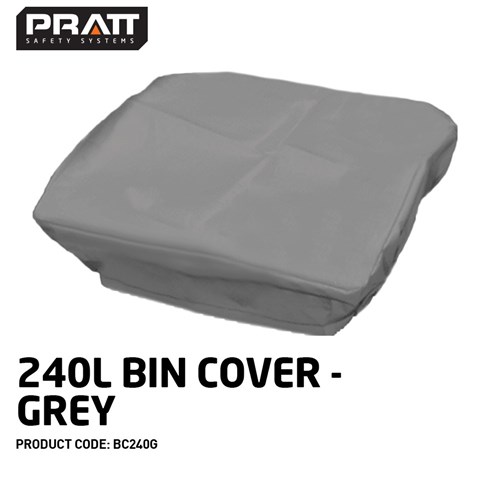 240l Bin Cover - Grey